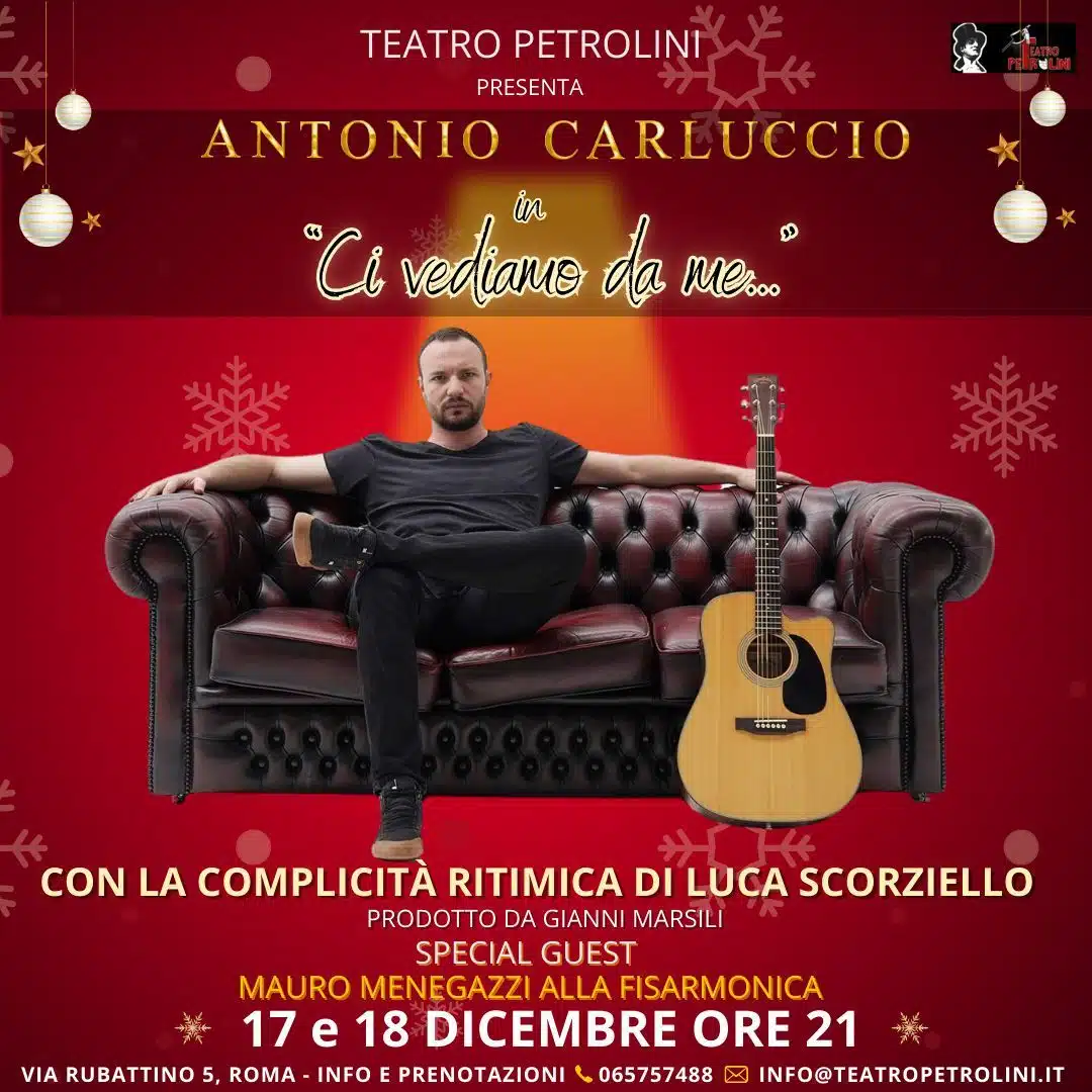 "Ci vediamo da me"