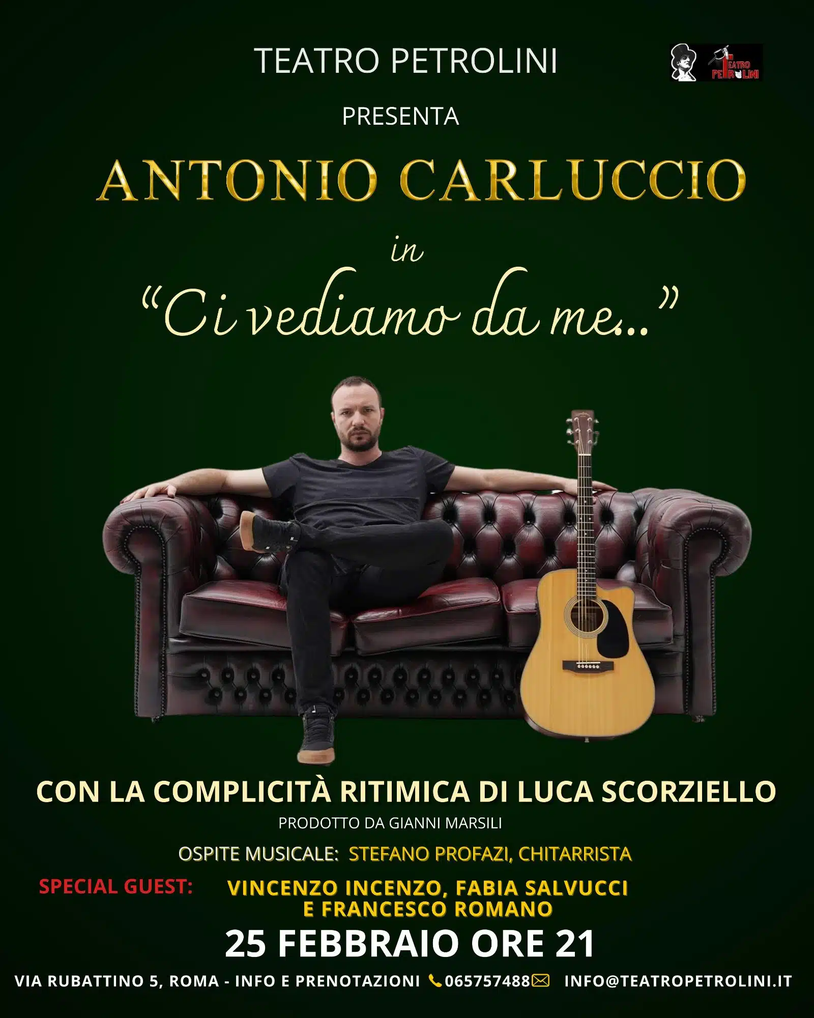 "Ci vediamo da me" - TEST
